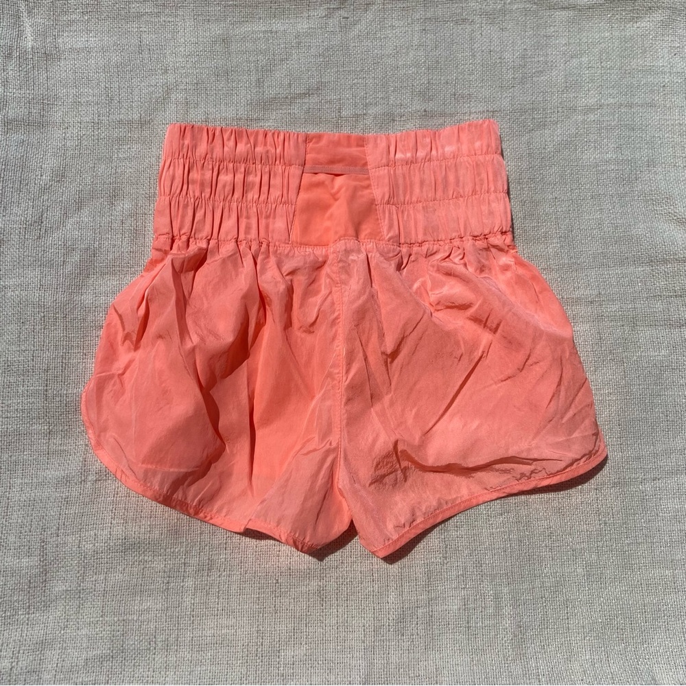Free People The Way Home Shorts Papaya